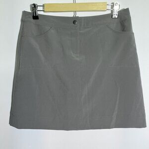 Cutter & Buck Women's‎ 4 Gray Athletic Skort Skirt Gorpcore Golf Tennis Prep